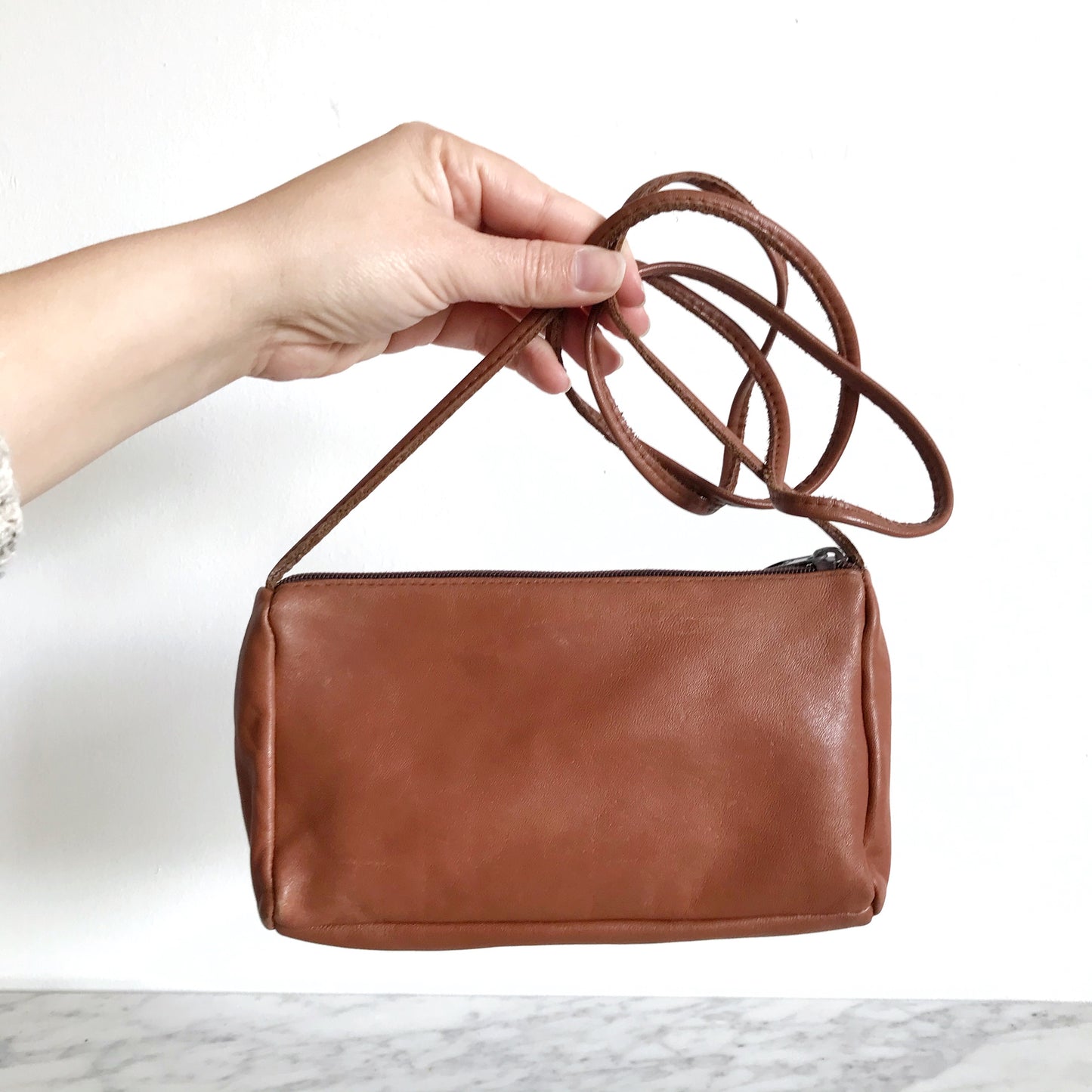 Vintage Minimalist Leather Purse