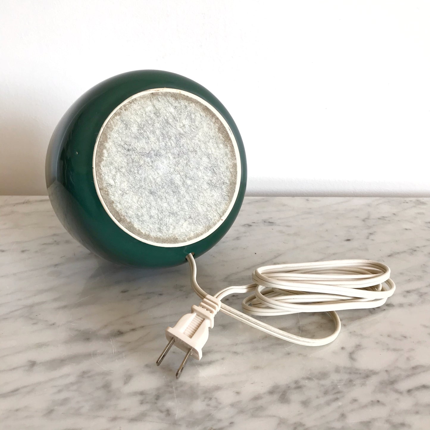 Small Vintage Ceramic Lamp with Shade