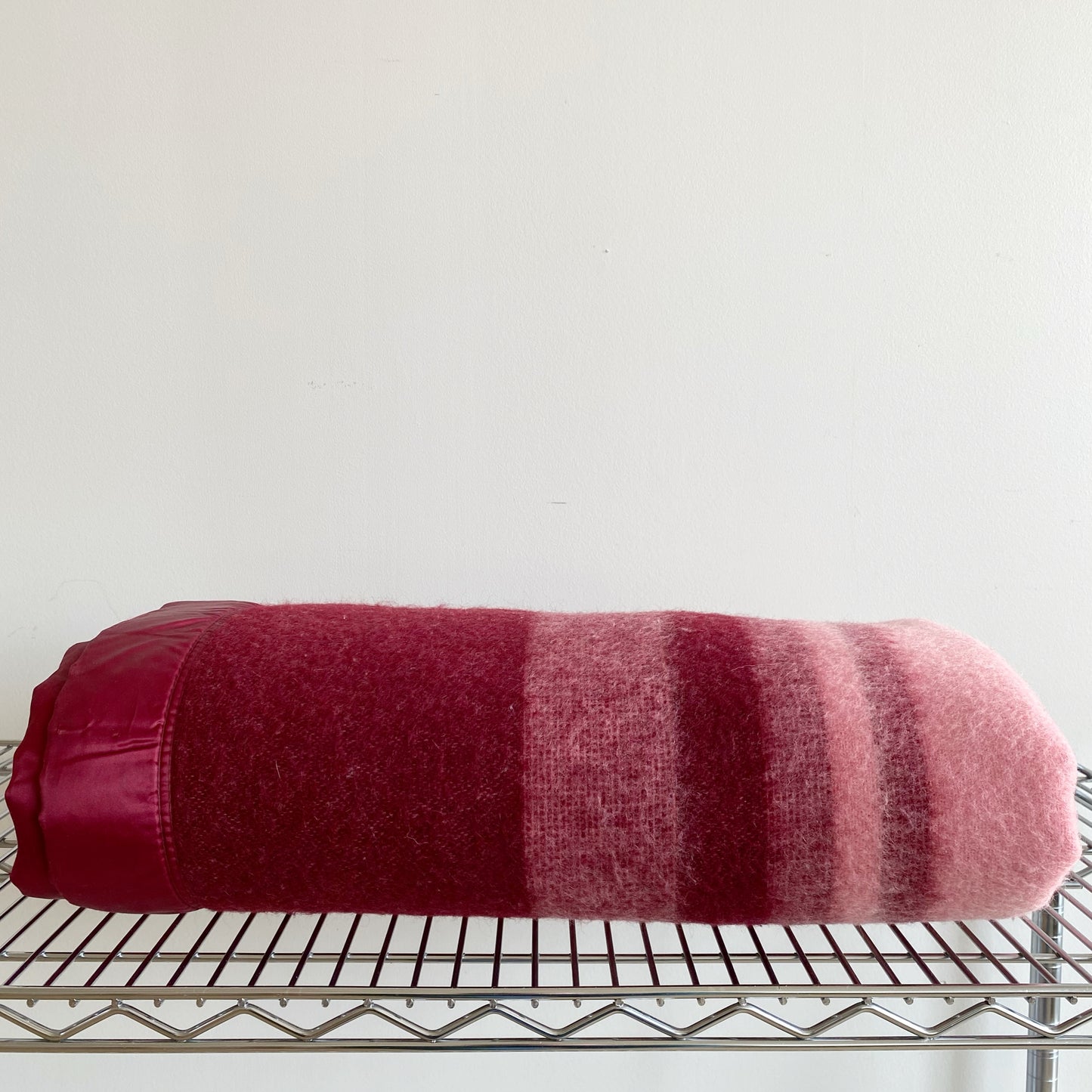 Vintage Wool Blanket by Faribo- 70x84
