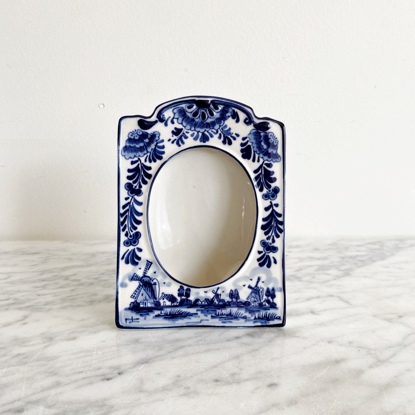 Vintage Porcelain Picture Frame