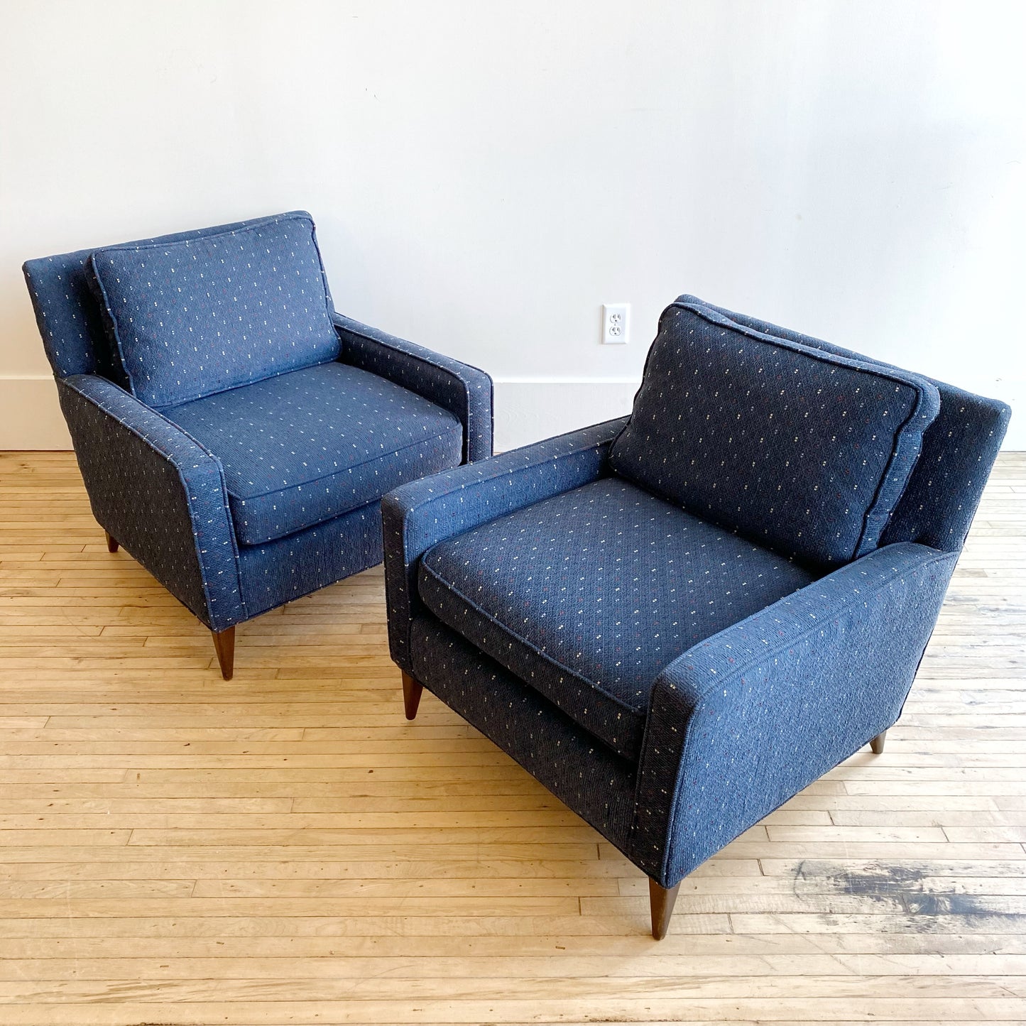 Pair of Vintage Mid-Century Armchairs