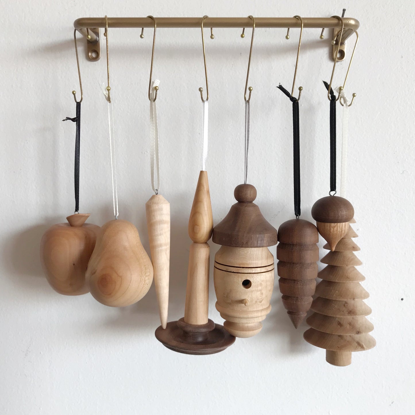 Wooden Heirloom Ornament, Birdhouse / Fairy House