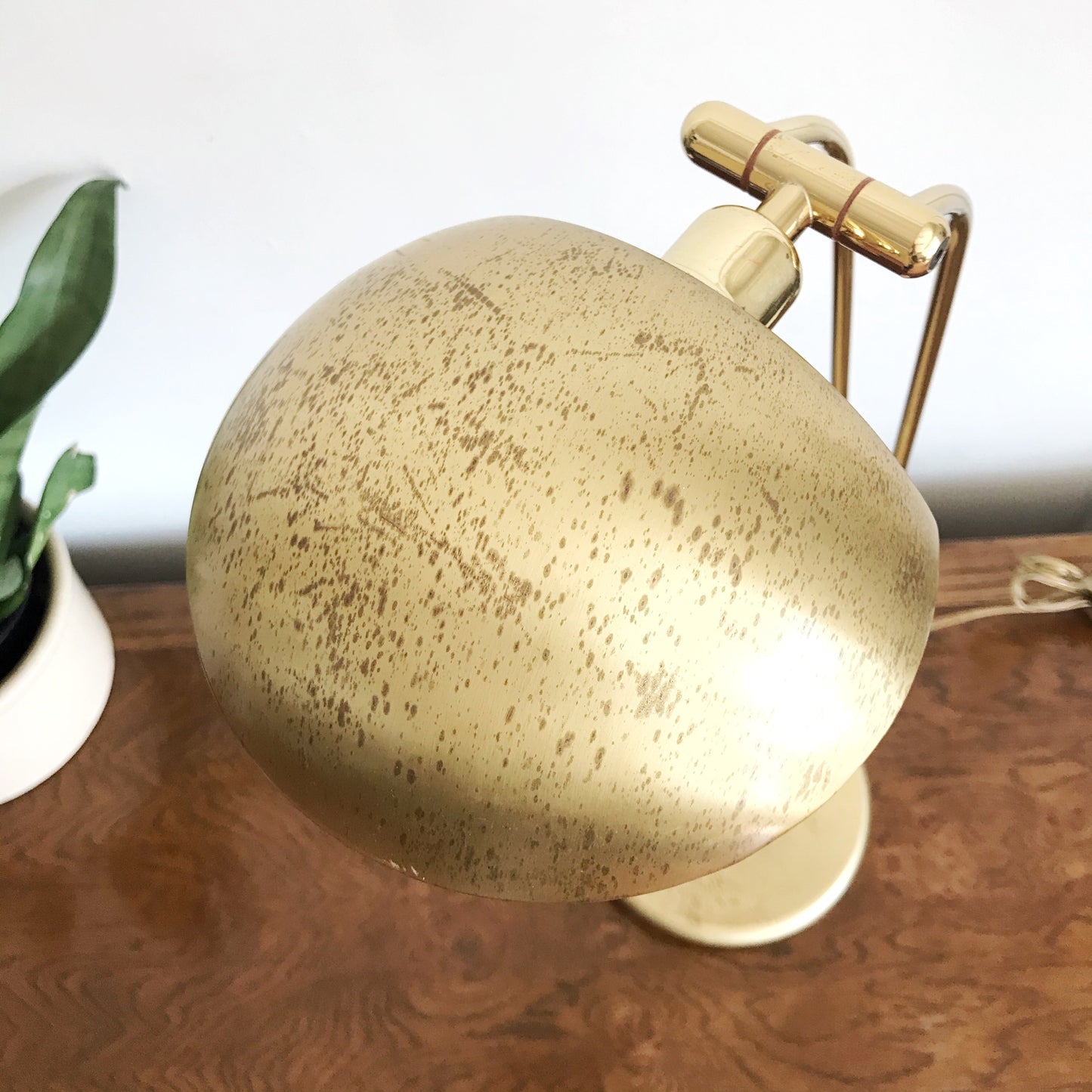 70's Vintage Gold Desk Lamp