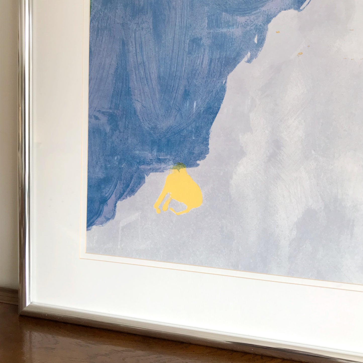 Oversized Framed Modern Abstract Art Poster (37.75 x 49.25)