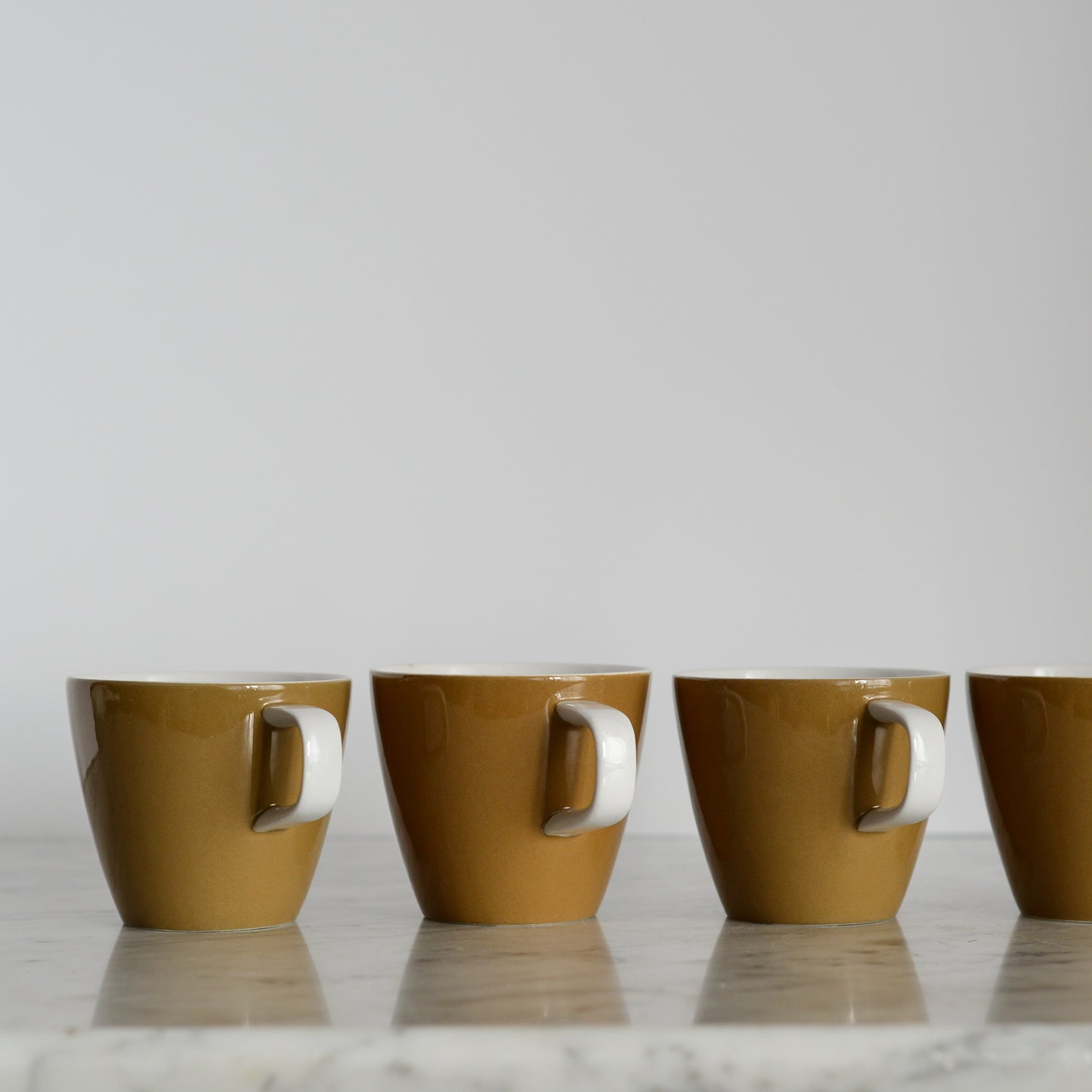 Set of 4 Vintage Ceramic Coffee Cups, Japan