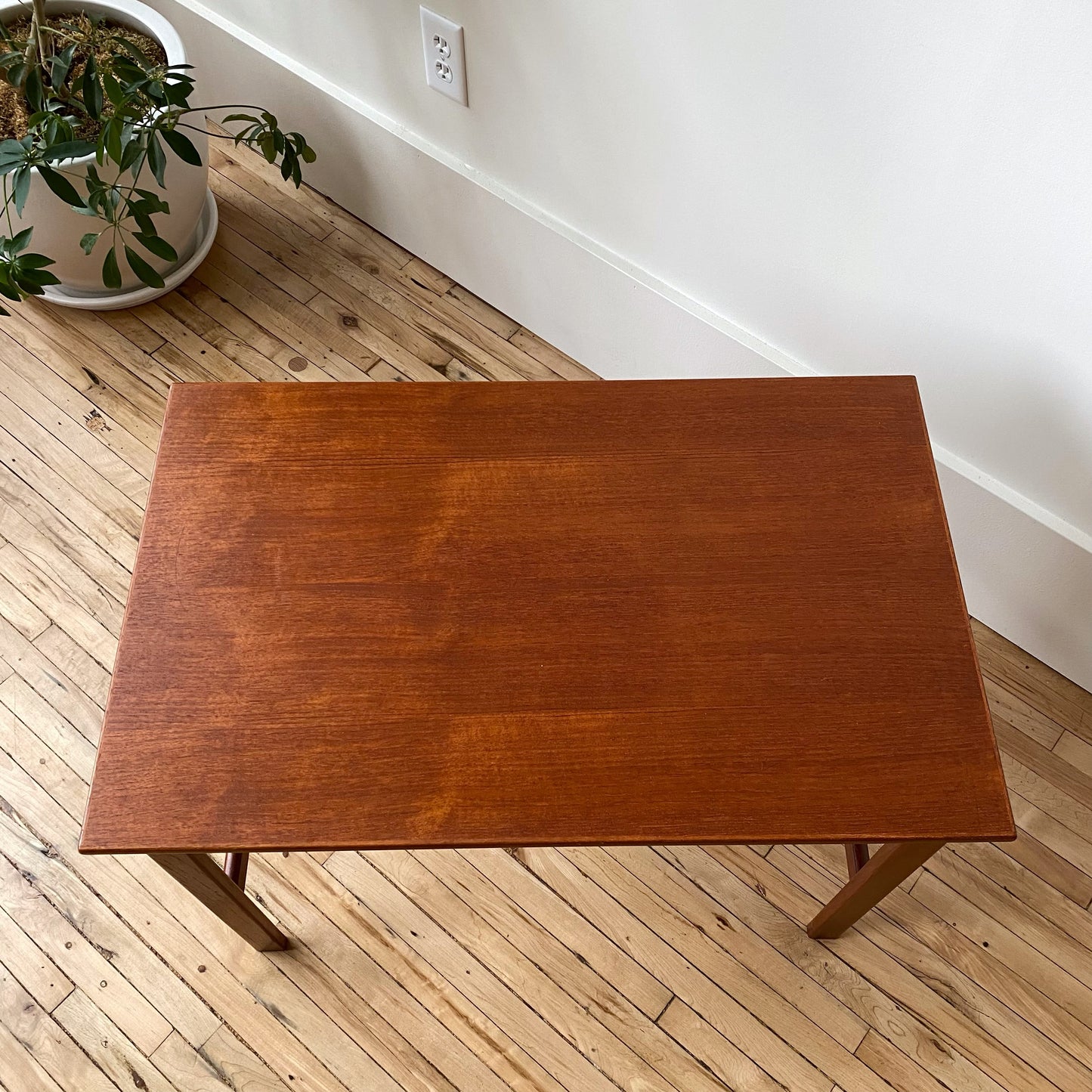 Vintage Petite Danish Teak Coffee Table / End Table