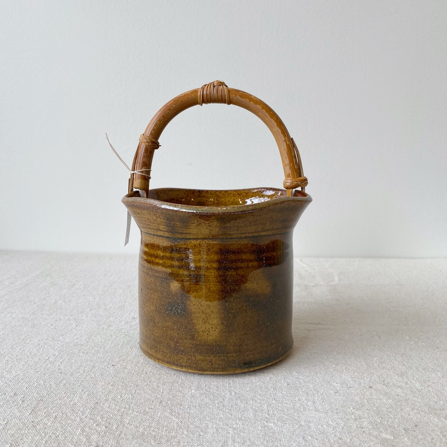Vintage Studio Pottery Piece with Handle