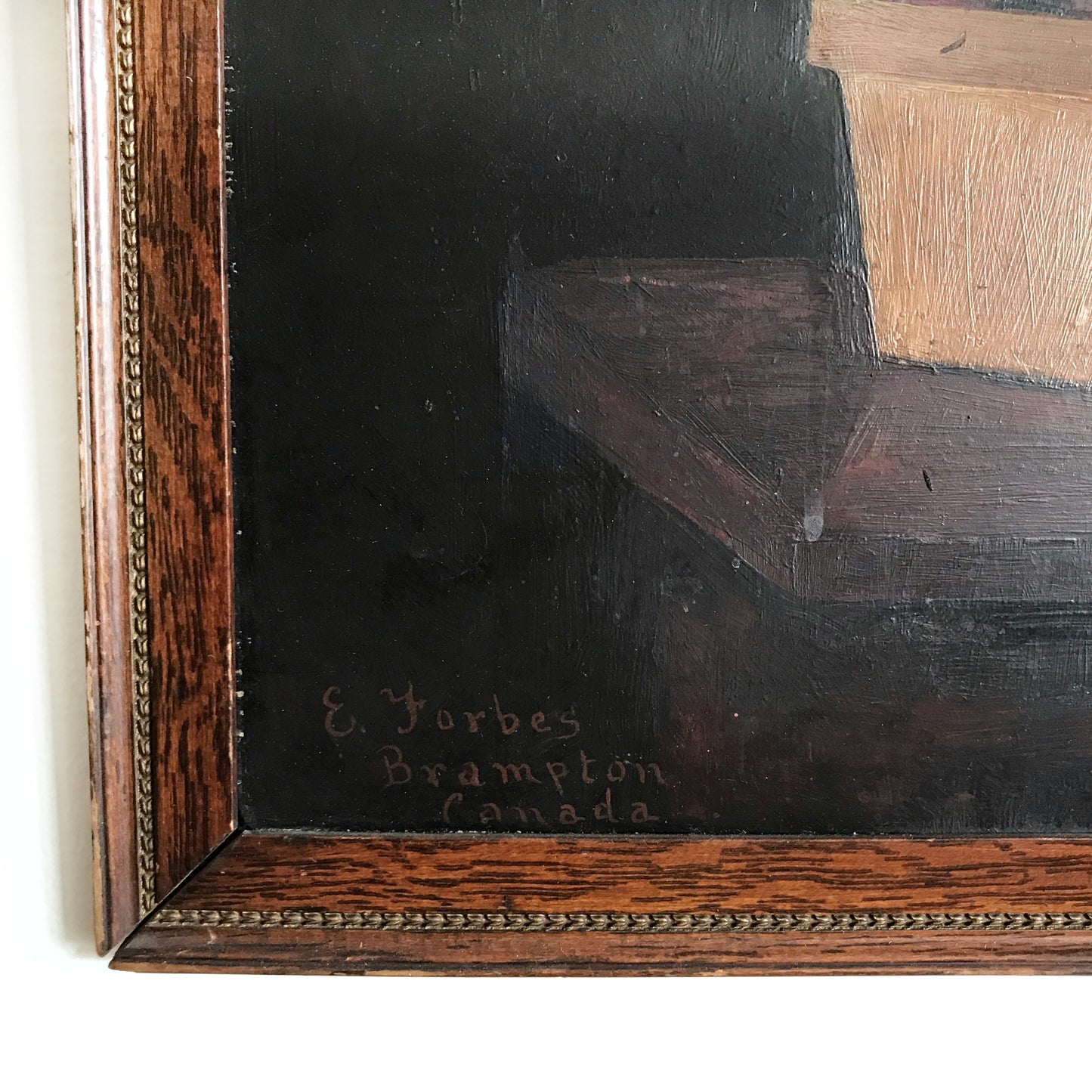 Antique Oil Painting Fruit Still-life