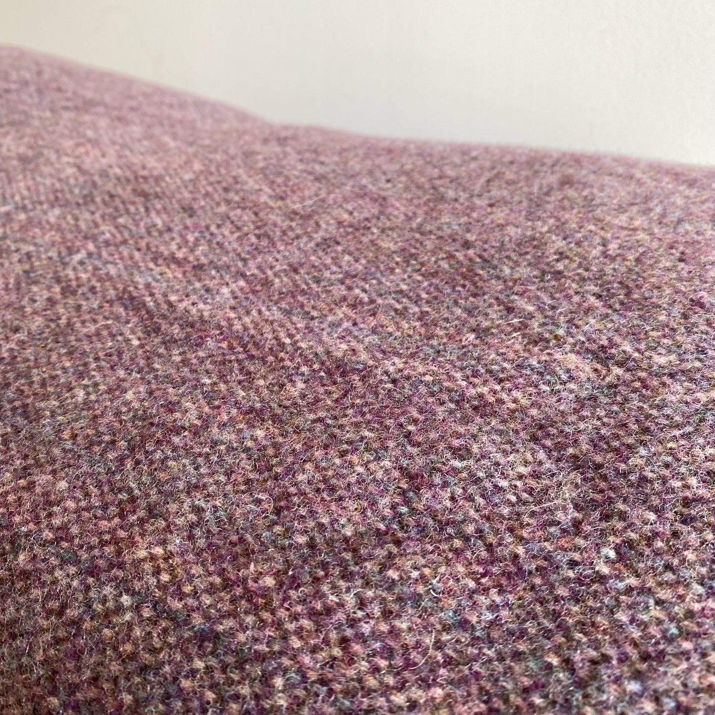 Vintage Eggplant Purple Wool Blanket, by Pearce Woolrich