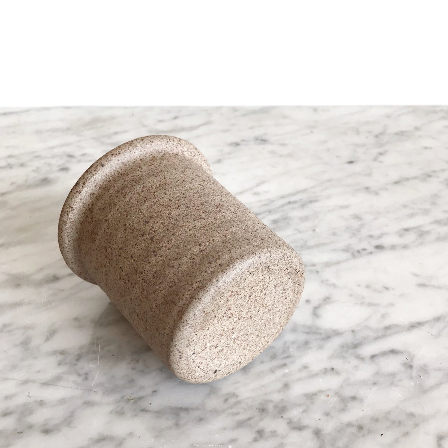 Found Handcrafted Pottery Cup