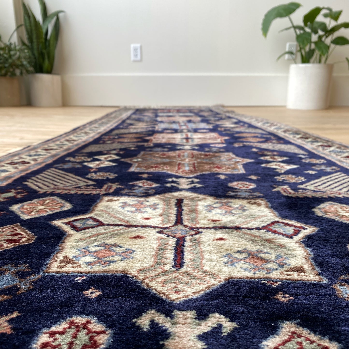 "EMMA" Antique Runner Rug (9’10” x 2’7”)