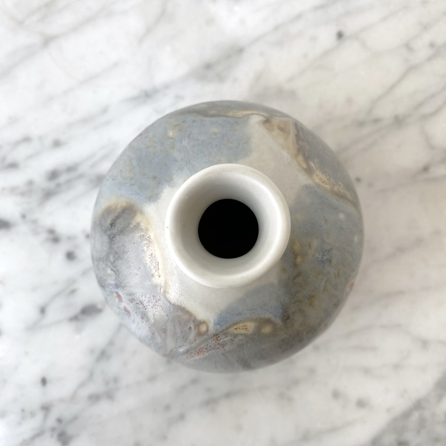 Handcrafted Pottery Bud Vase, 4”