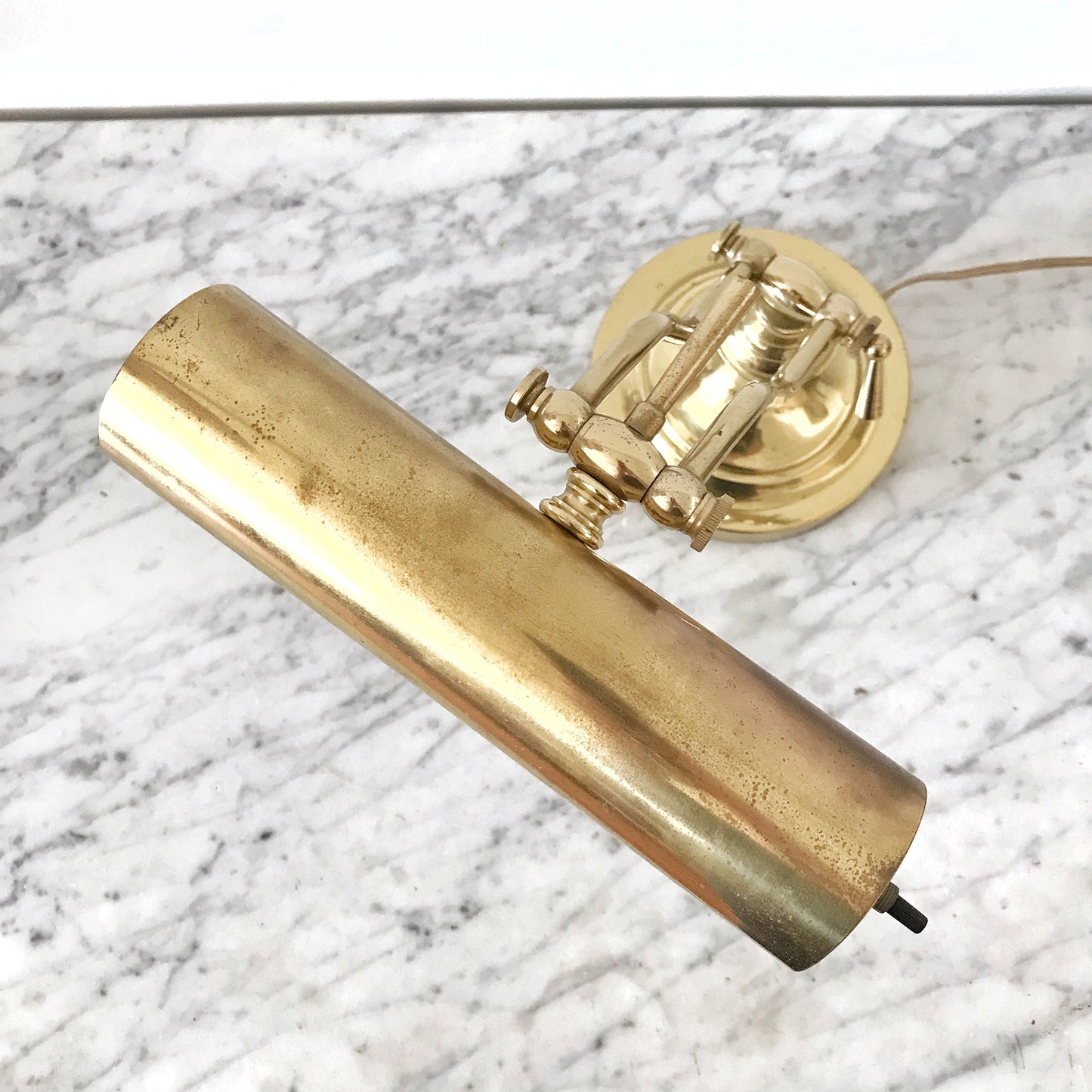 Vintage Brass Desk Lamp