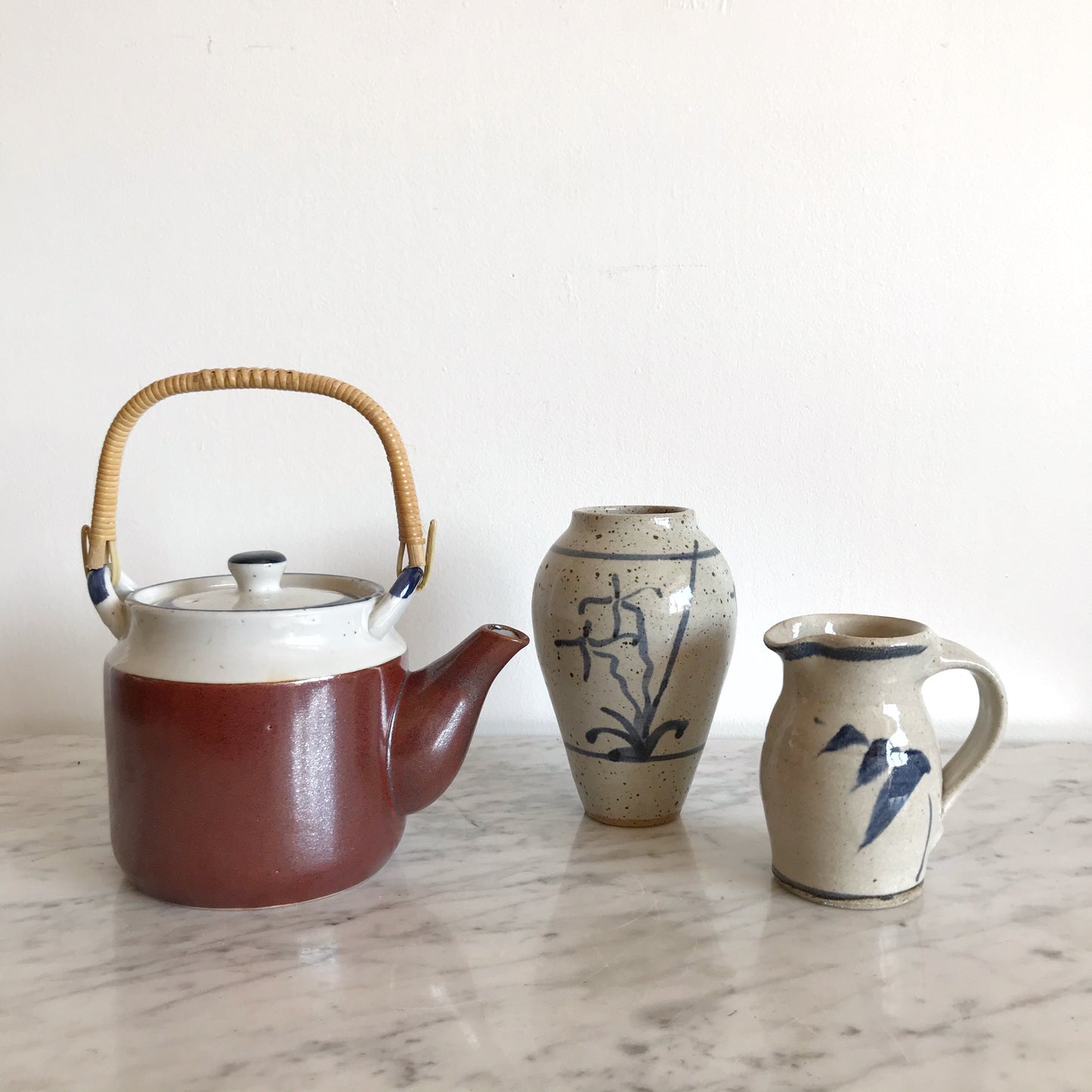 Hand-Painted Pottery Vase