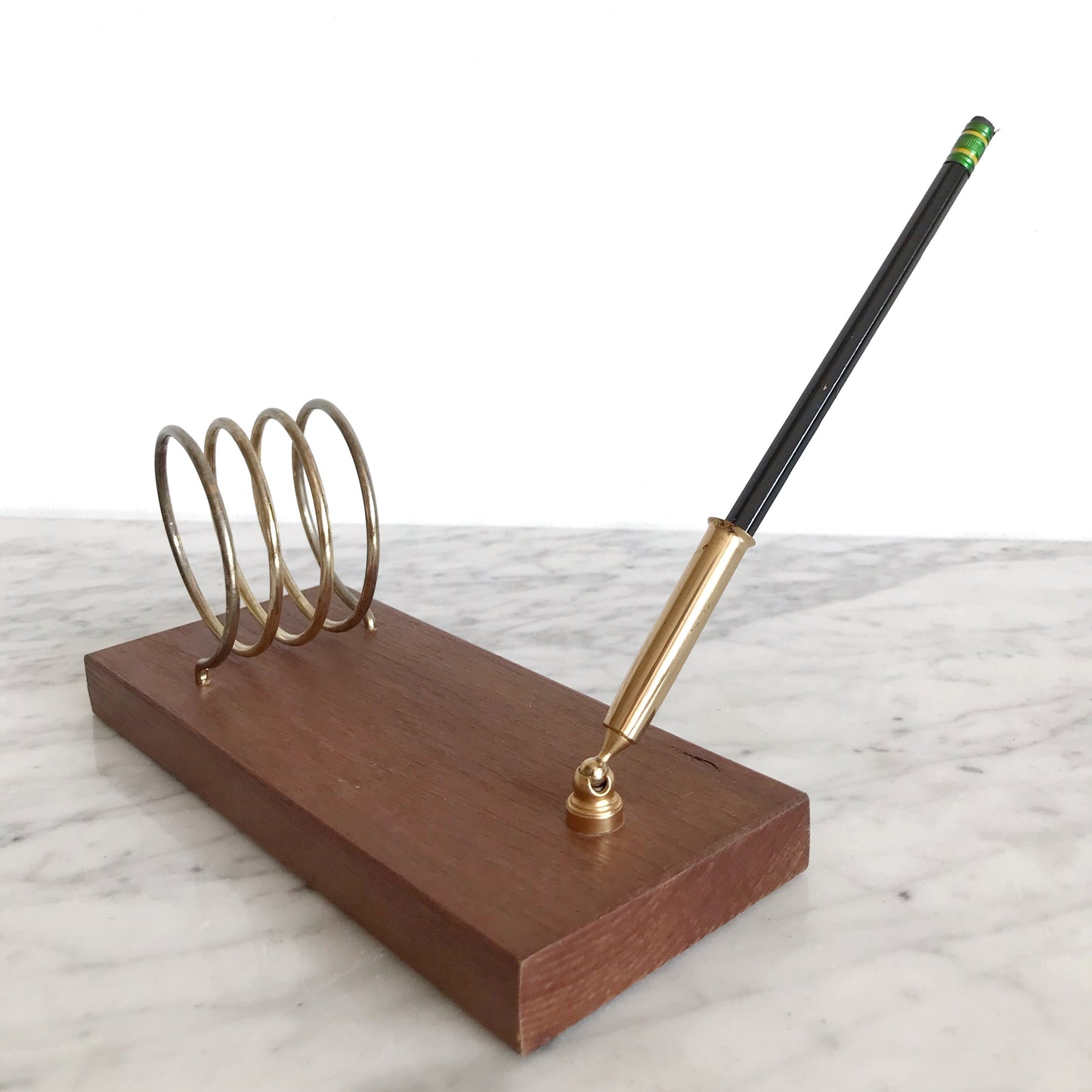 Vintage Desk Organizer / Mail Sorter