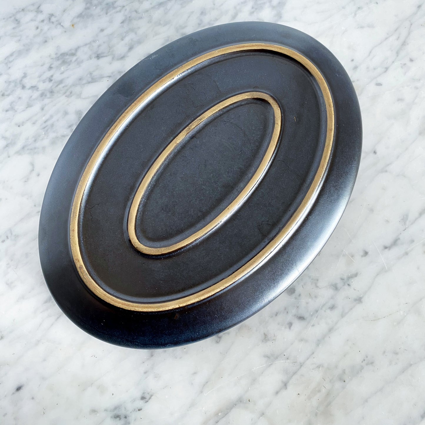 Large Vintage Stoneware Serving Dish