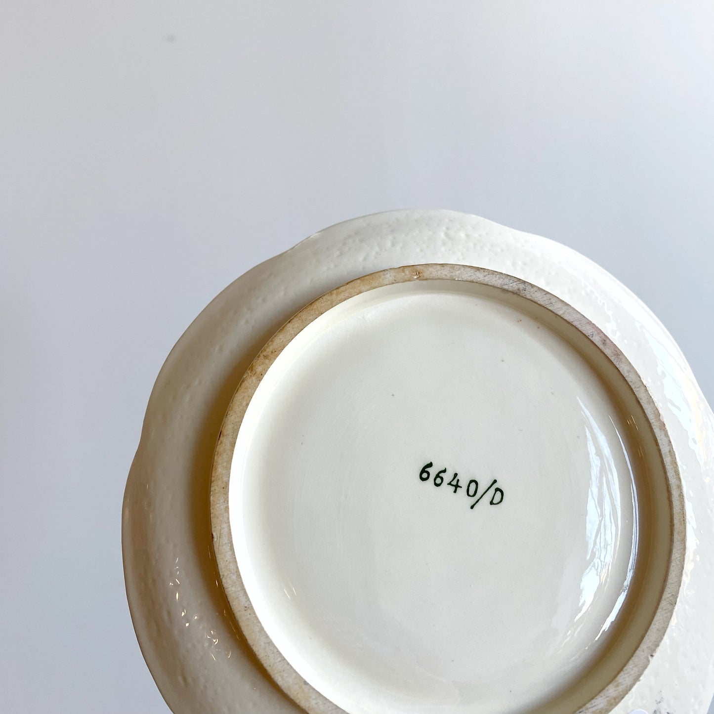 Vintage Ceramic Grapefruit Dish