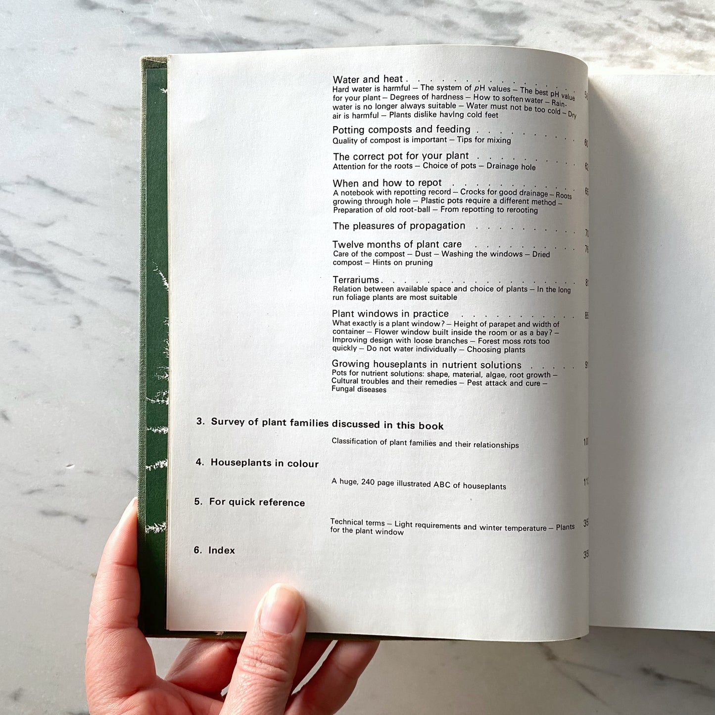 Book:  The Treasury of Houseplants (1974)
