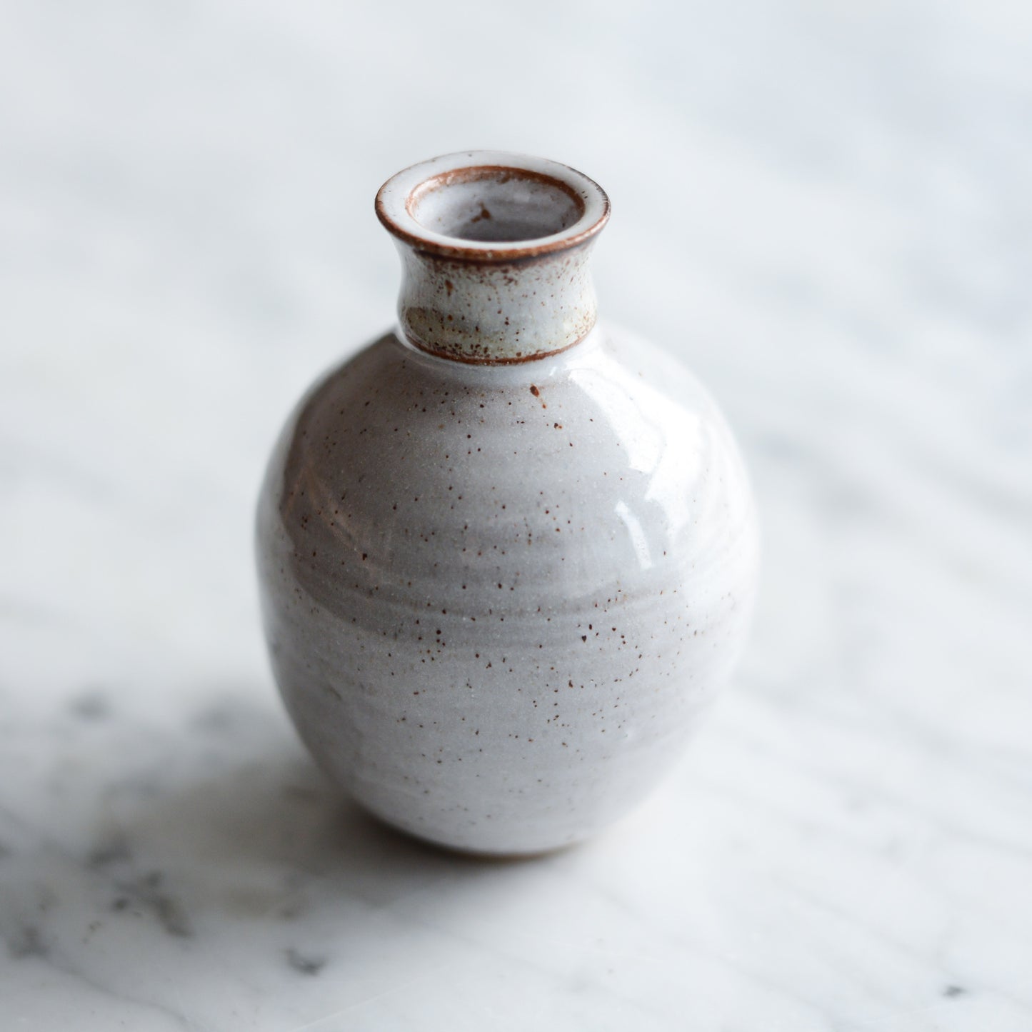 Small Vintage Pottery Vase, 4”