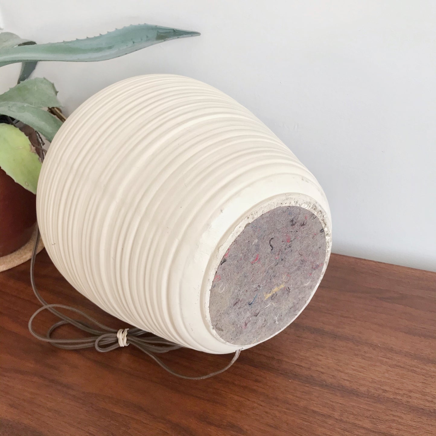 Vintage Textured Ceramic Lamp Base