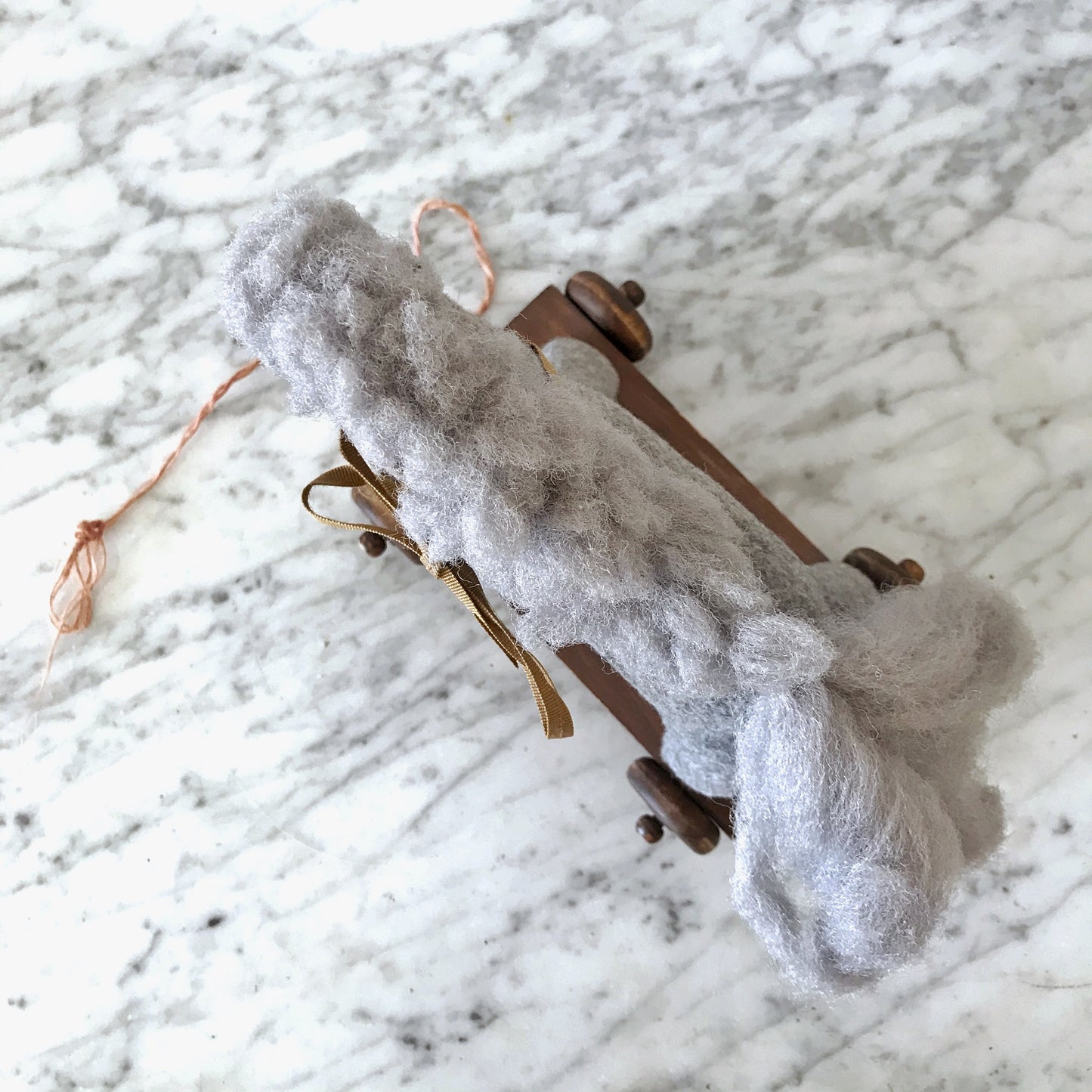 Vintage Handmade Horse Pull Toy