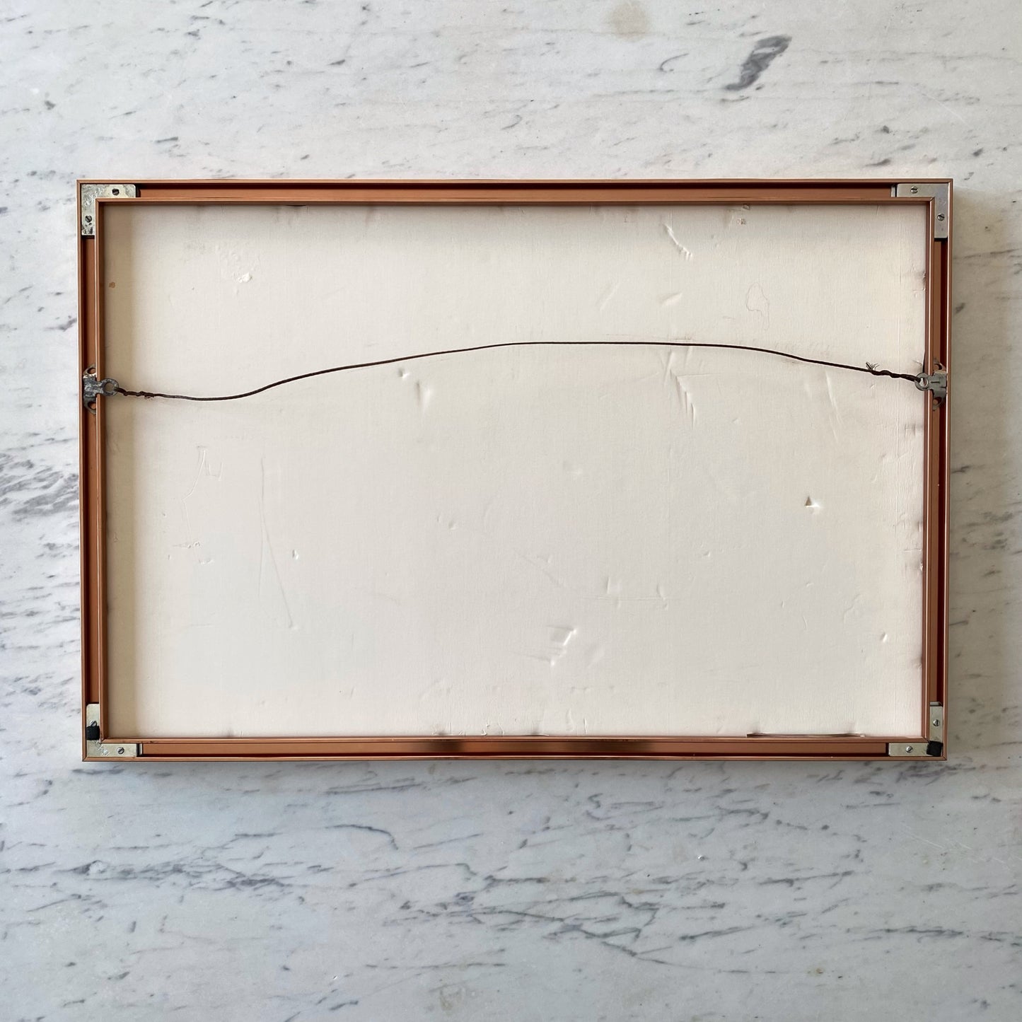 Vintage Framed Navy Airplane Poster