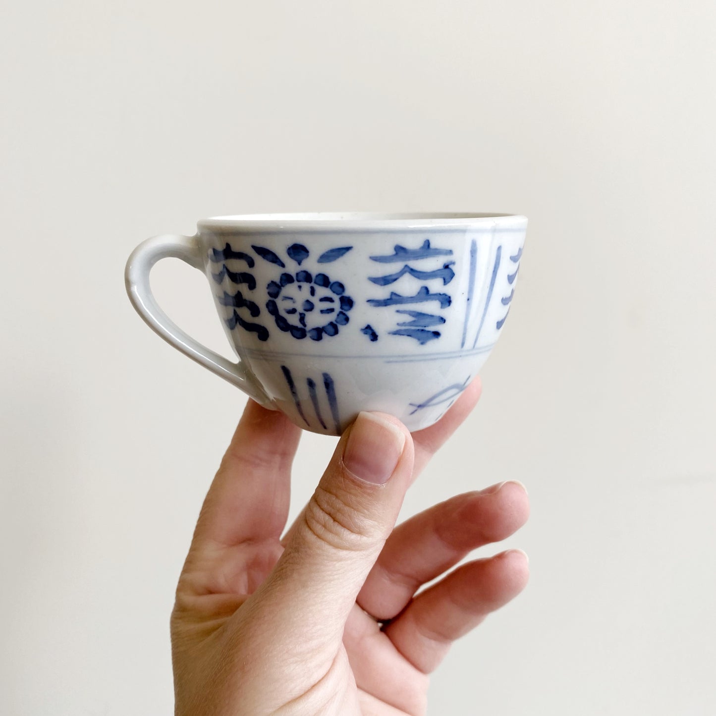 Sweet Vintage Ceramic Teacup & Saucer Set