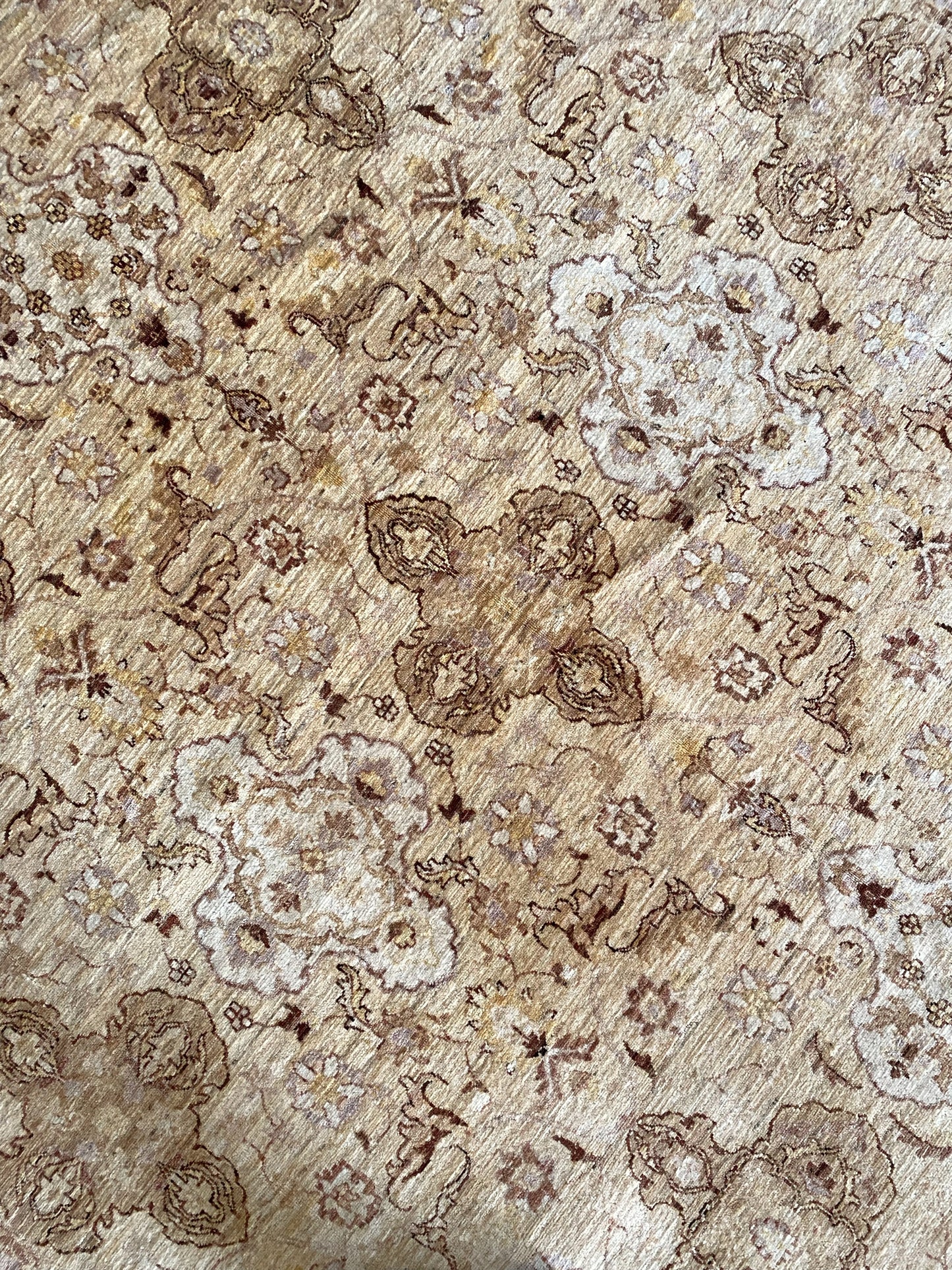 ”EMILY” Hand-knotted Wool Rug, 9 x 12