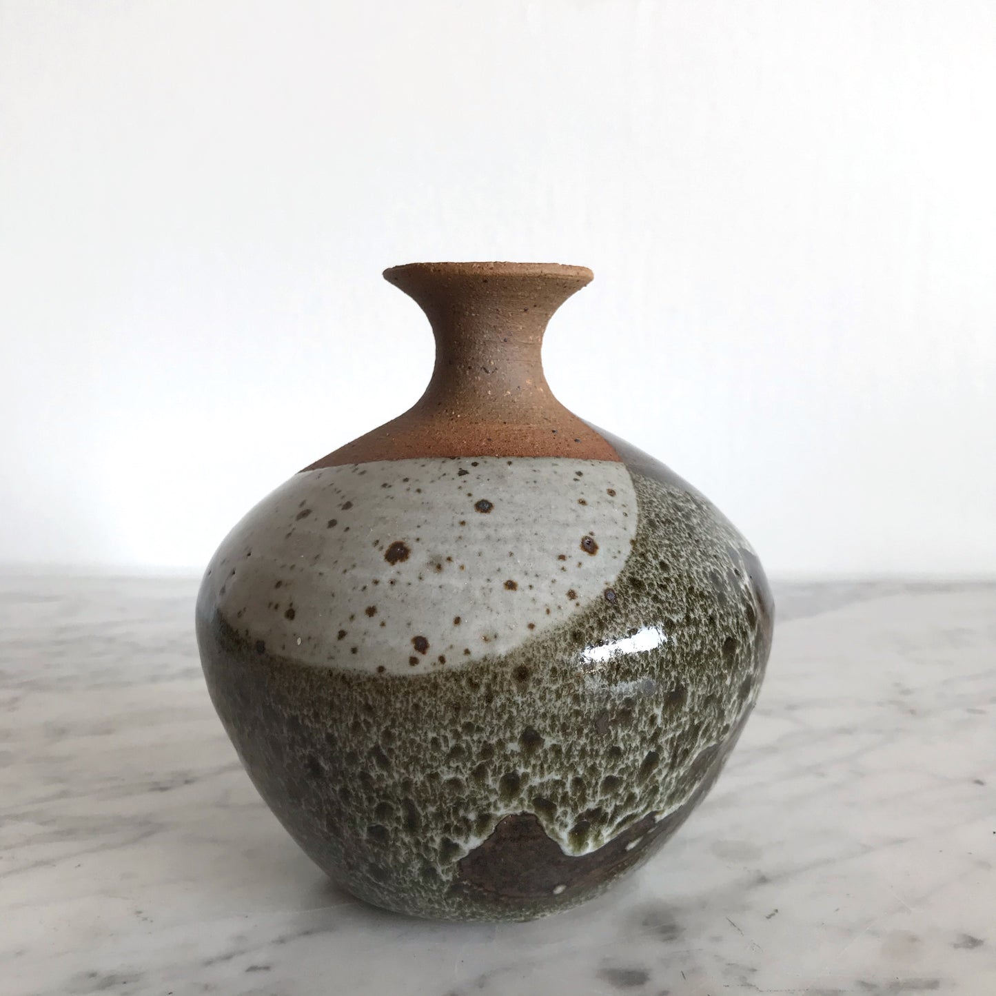 Vintage Stoneware Pottery Vase