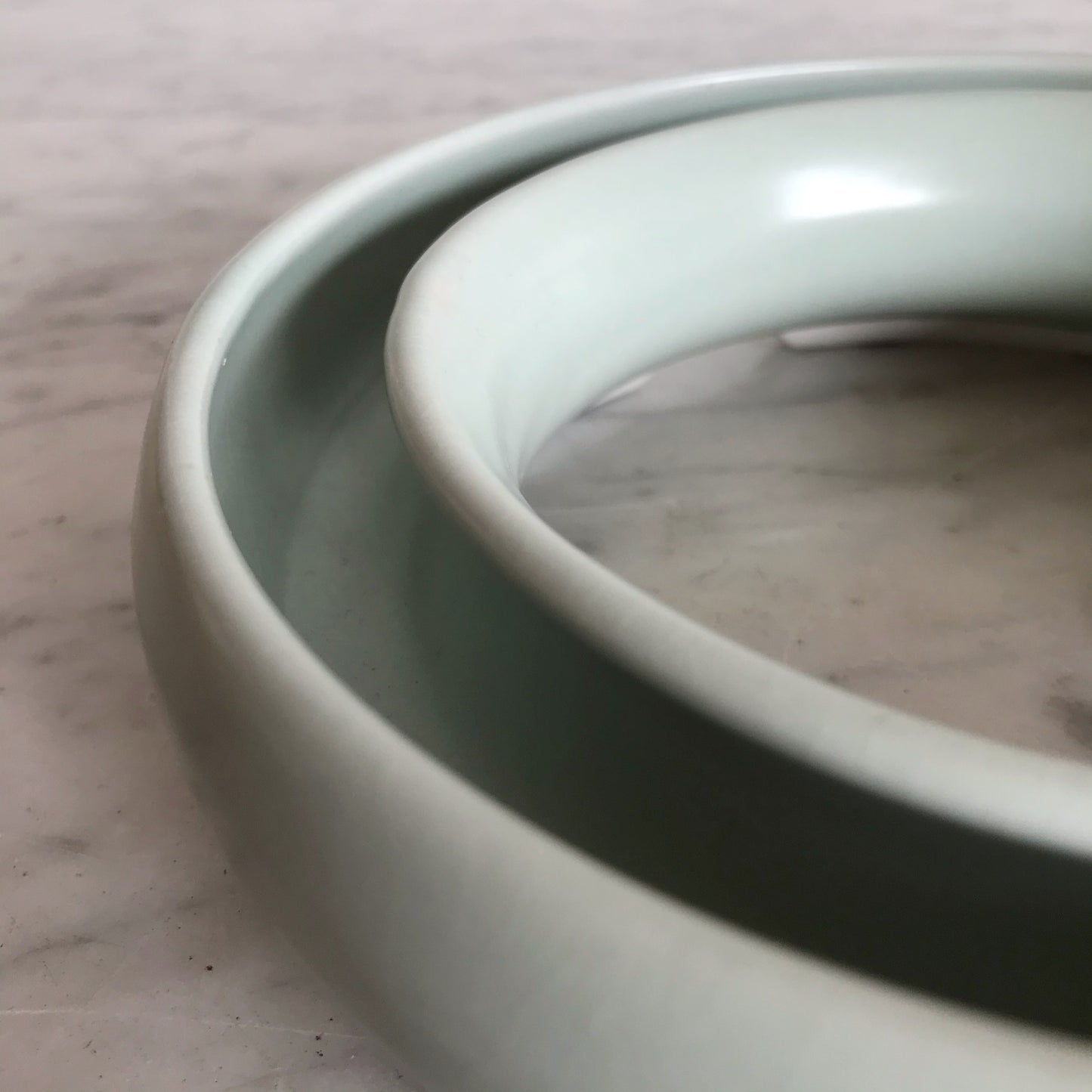 Vintage Ceramic Floral Ring, Ikebana Vase