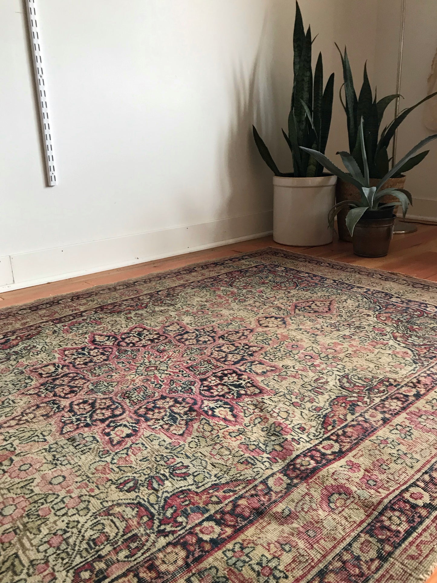 “ANNA” Antique Hand-knotted Rug (4.1 x 6.5)