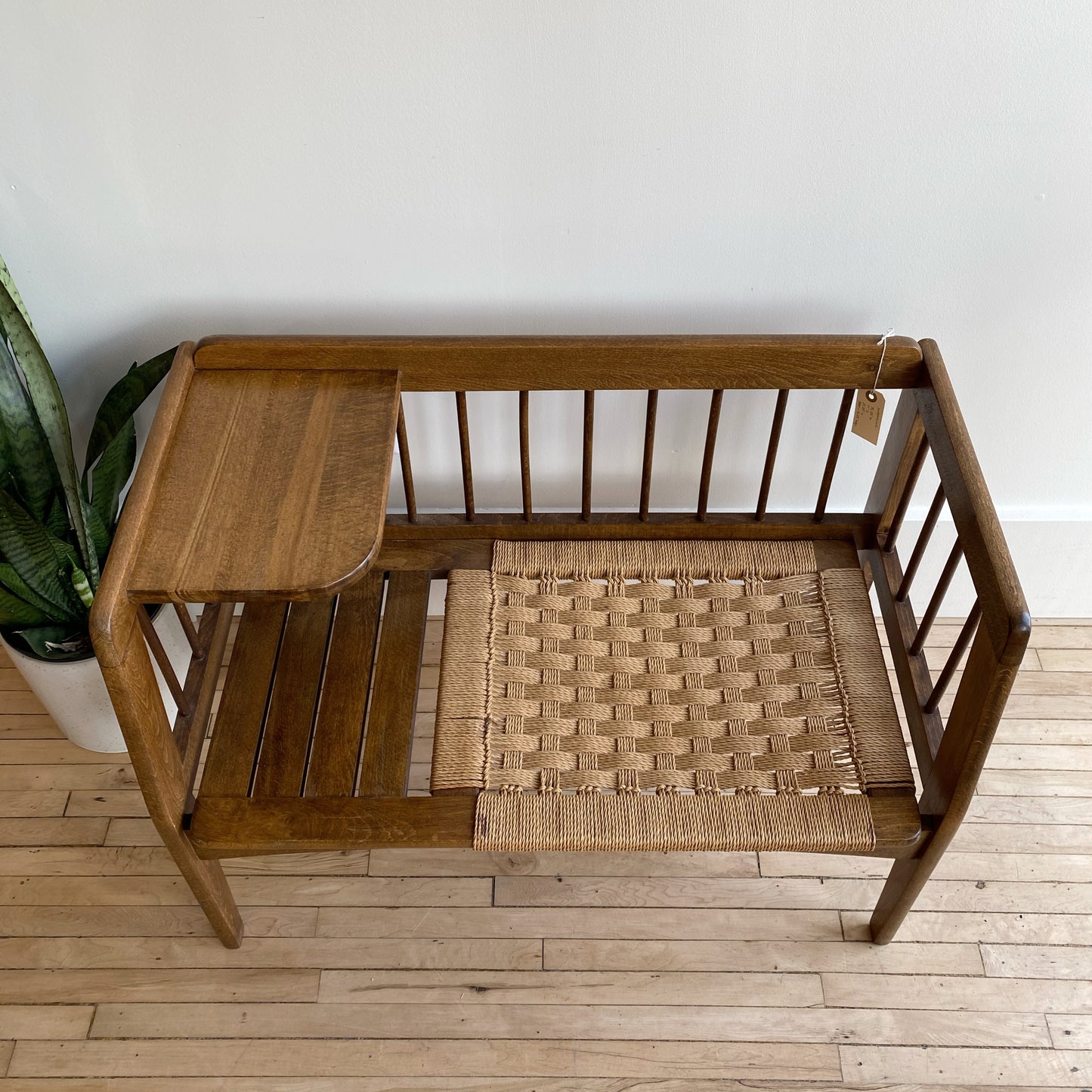 1950's Vintage “Telephone Bench”