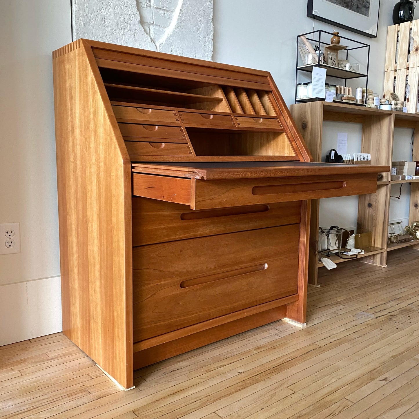 Vintage Modern Secretary Desk
