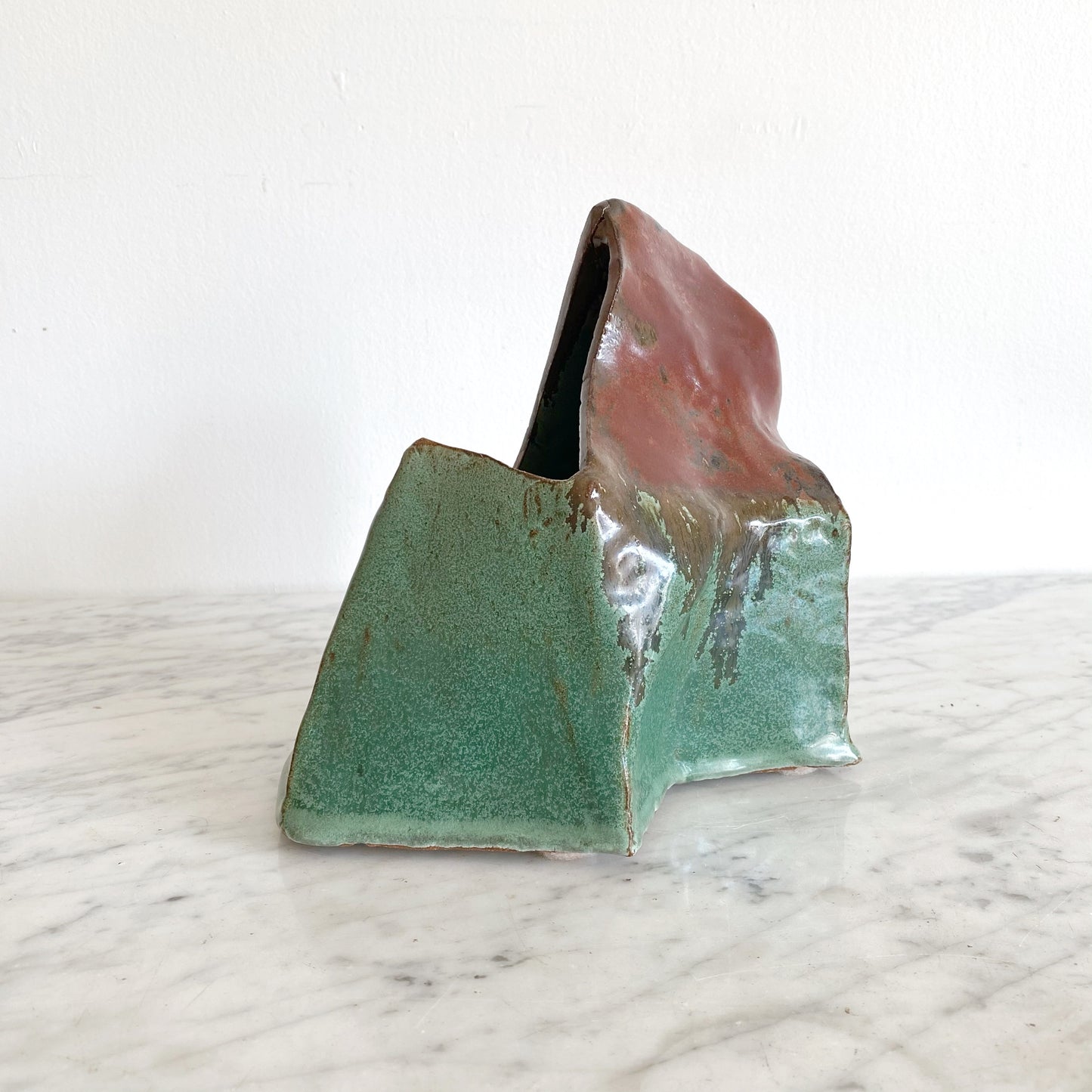Hand-built Abstract Pottery Piece