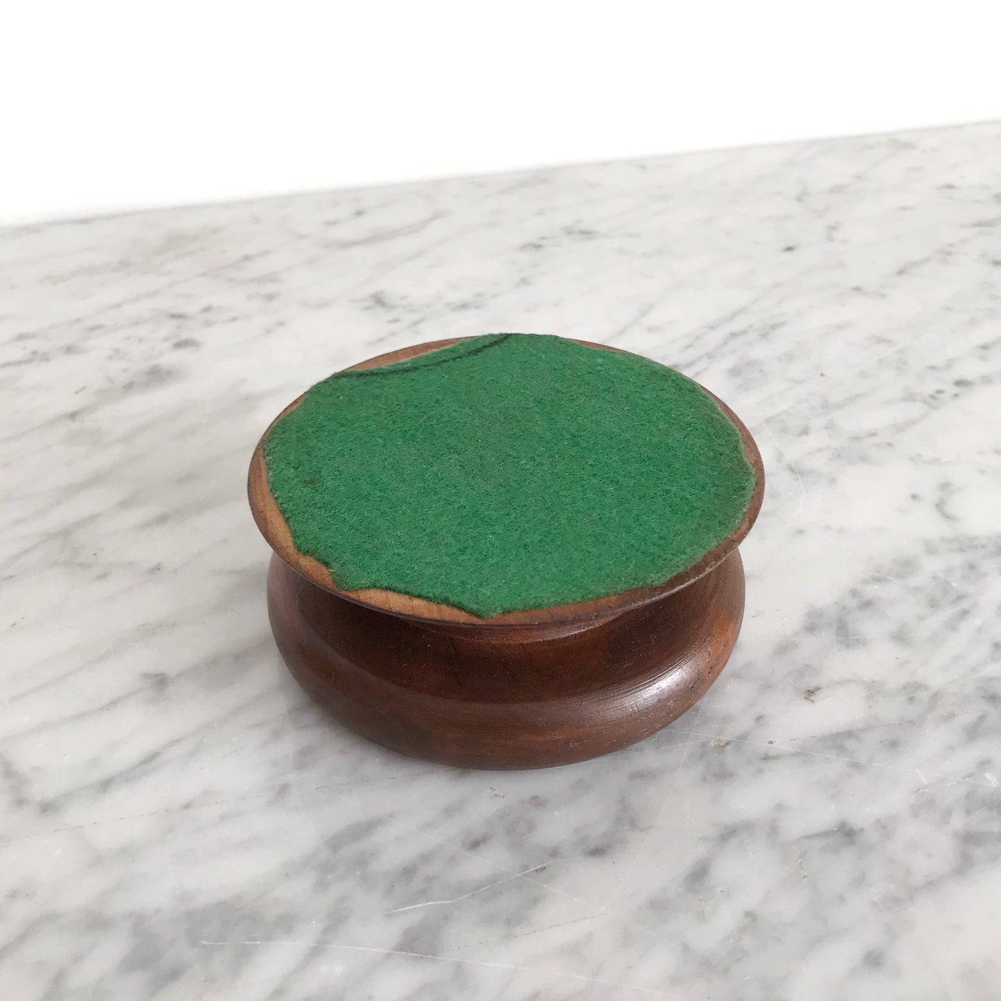 Vintage Wooden Pillar Candle Holder