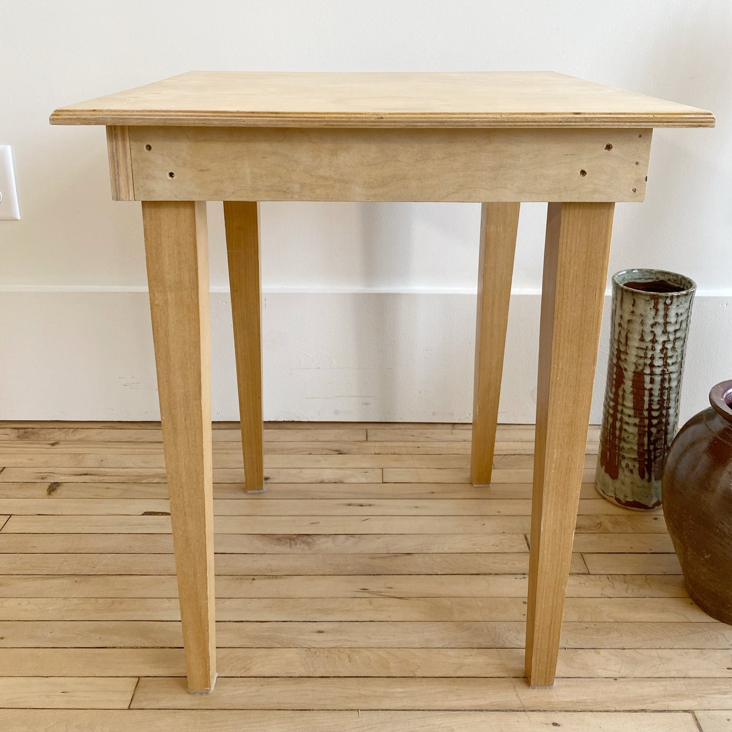 Handmade Wood Side Table