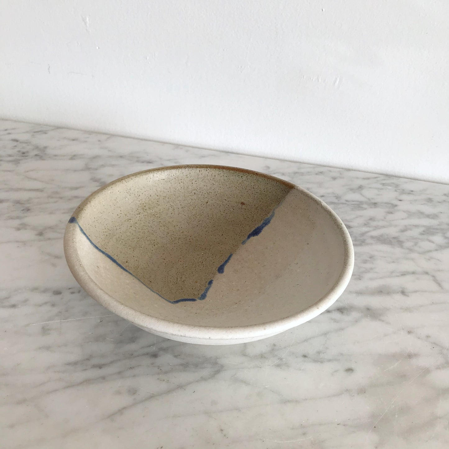 Vintage Handmade Pottery Bowl, 7”