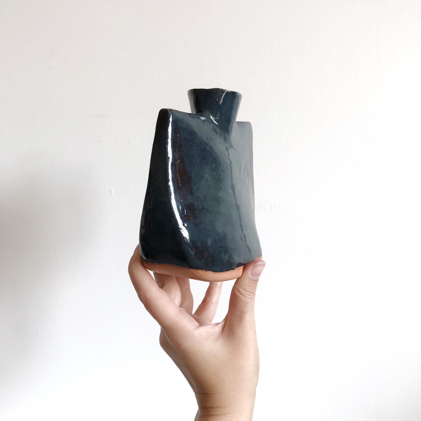 Vintage Abstract Pottery Vase