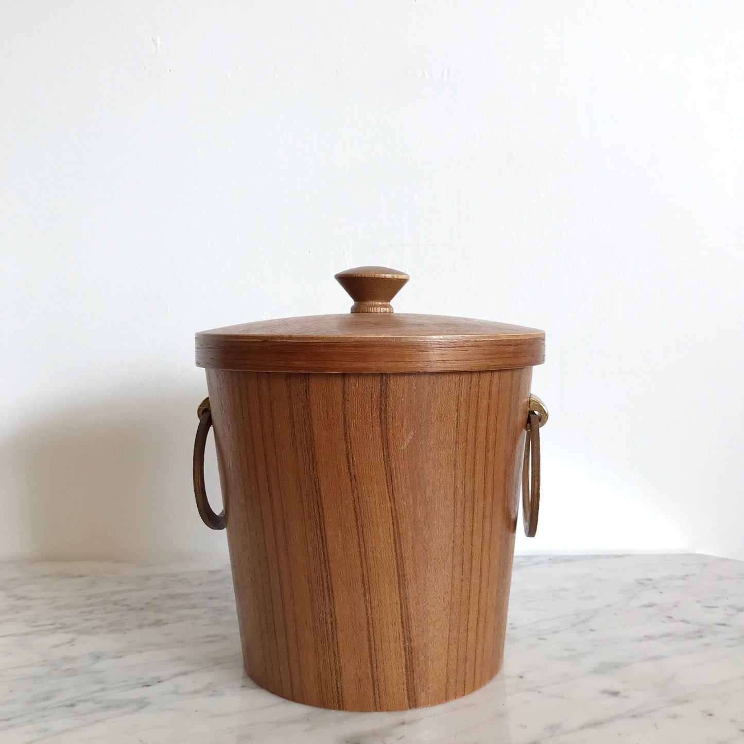 Vintage MCM Teak Ice Bucket