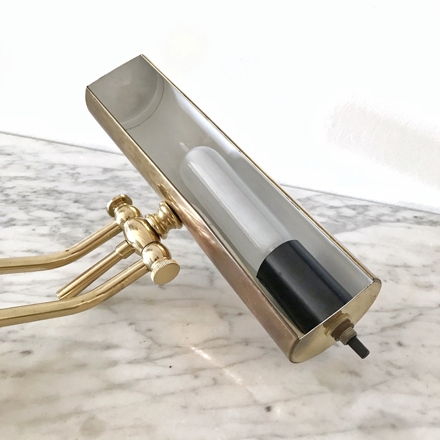 Vintage Brass Desk Lamp