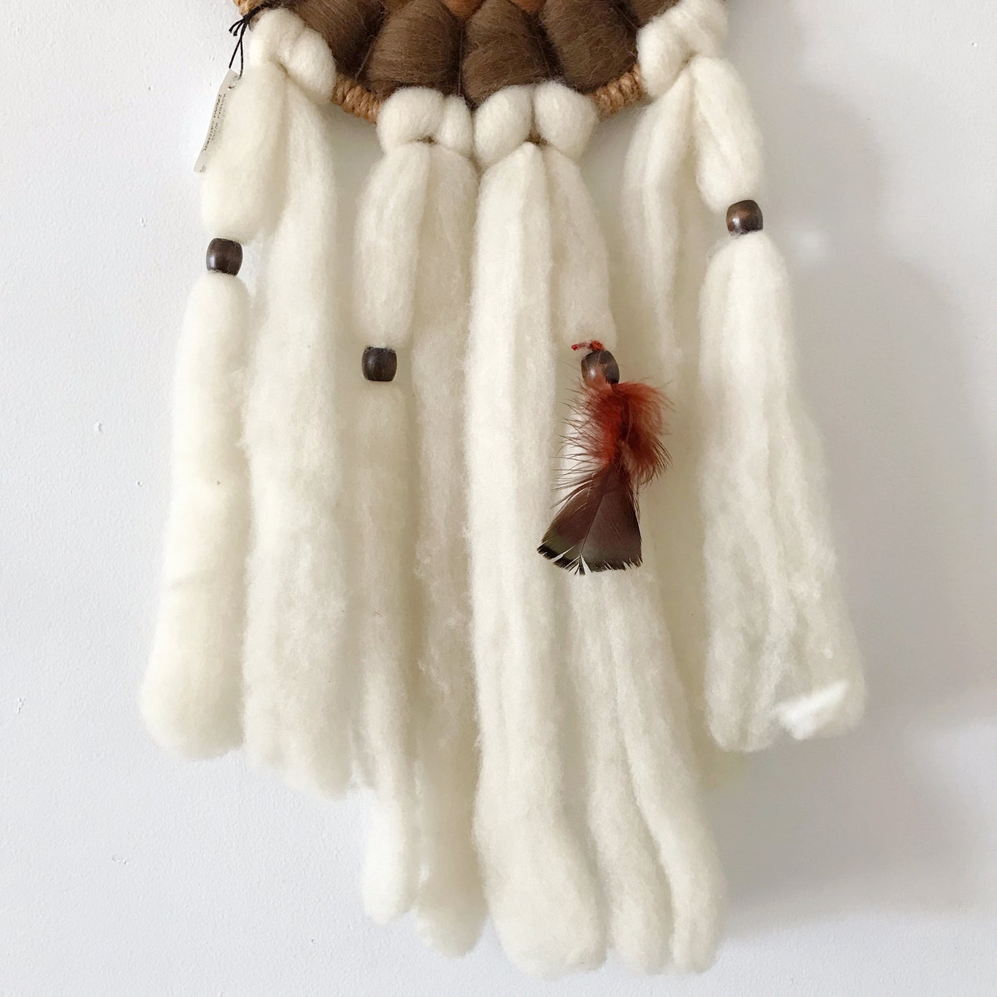 1970's Woven Wool Dream Catcher
