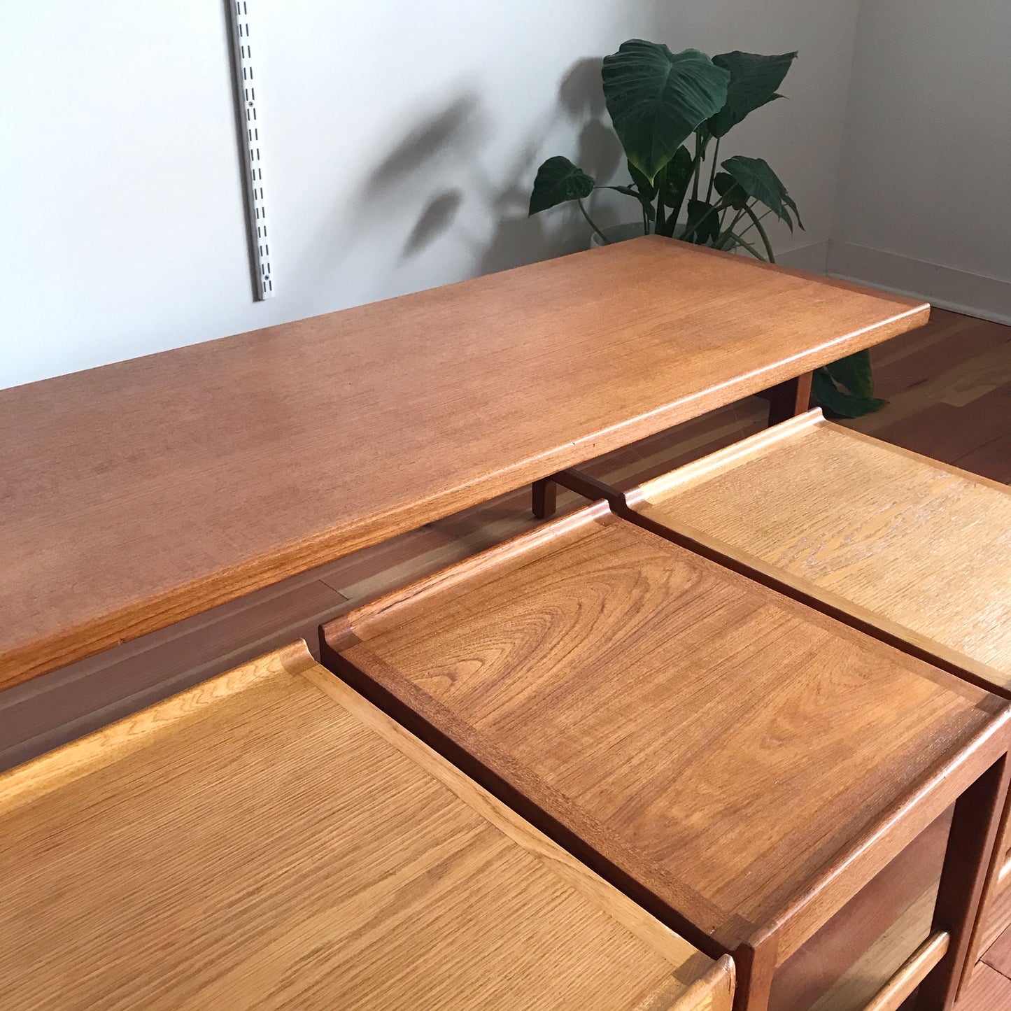 1960’s Swedish Teak Nesting Coffee Table Set
