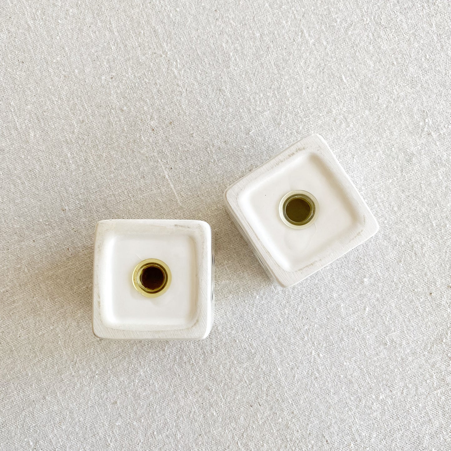 Vintage Ceramic Dice Salt and Pepper Shakers