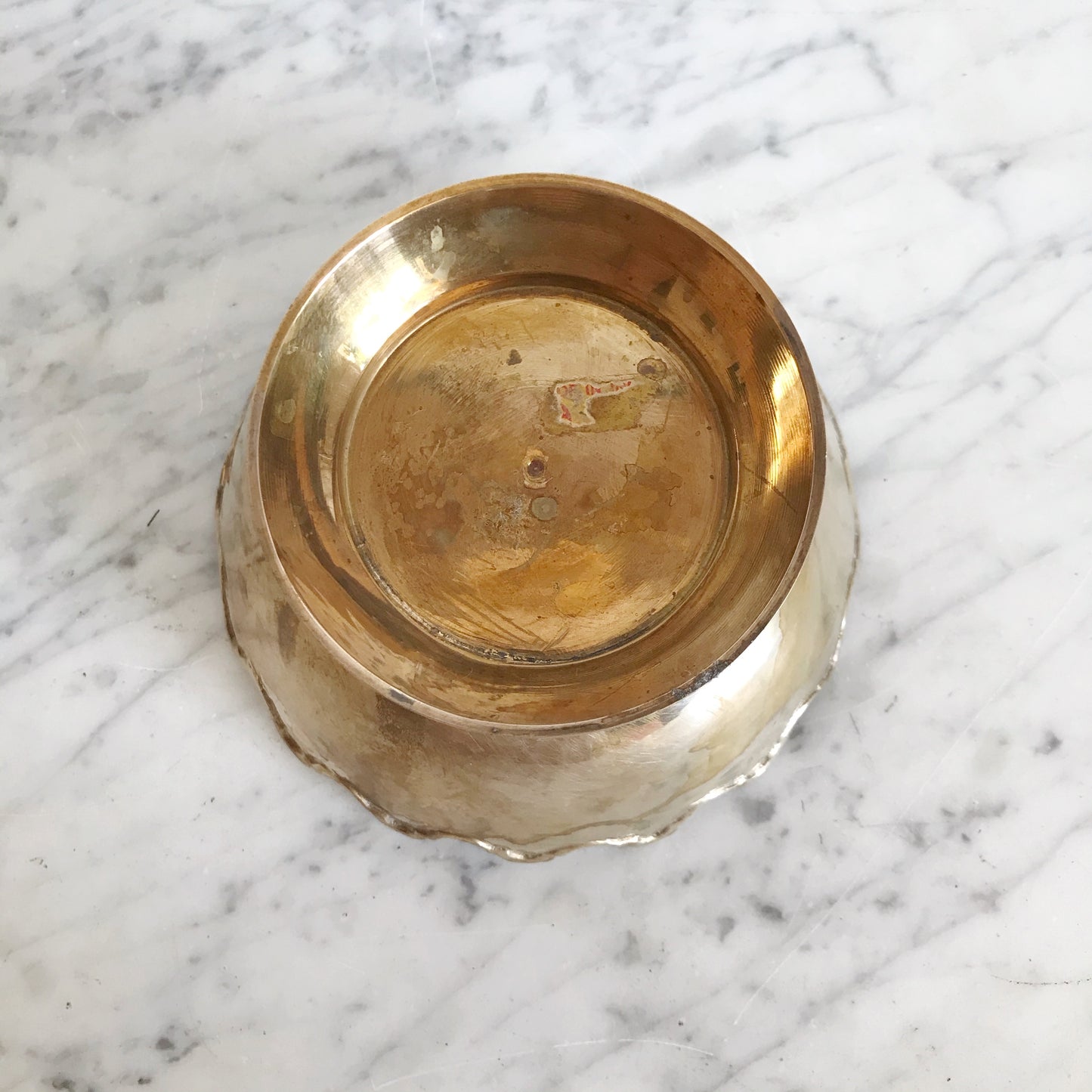Vintage Decorative Brass Bowl