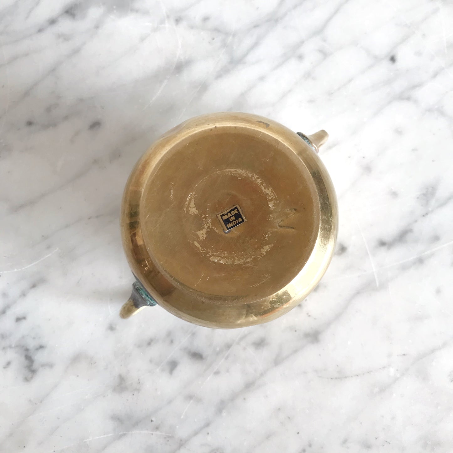 Vintage Brass Cup w/ Handles
