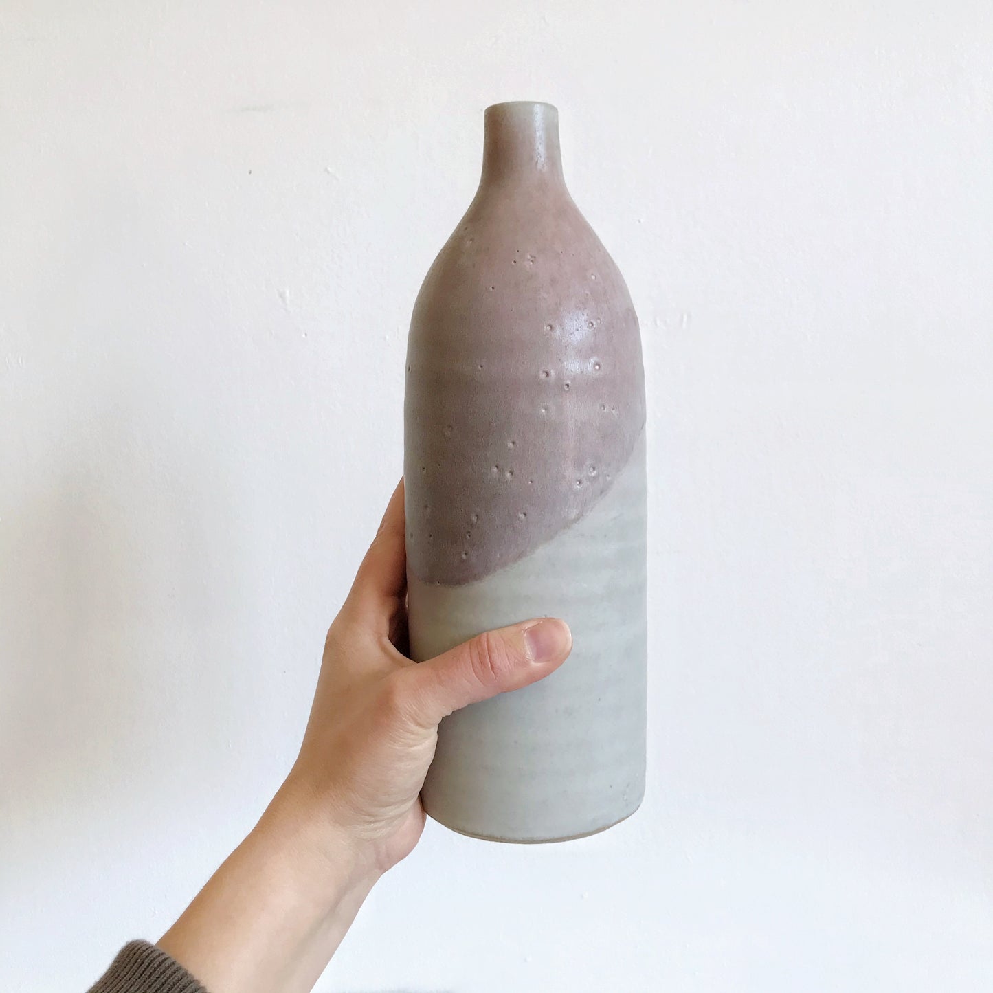 Tall Studio Pottery Vase