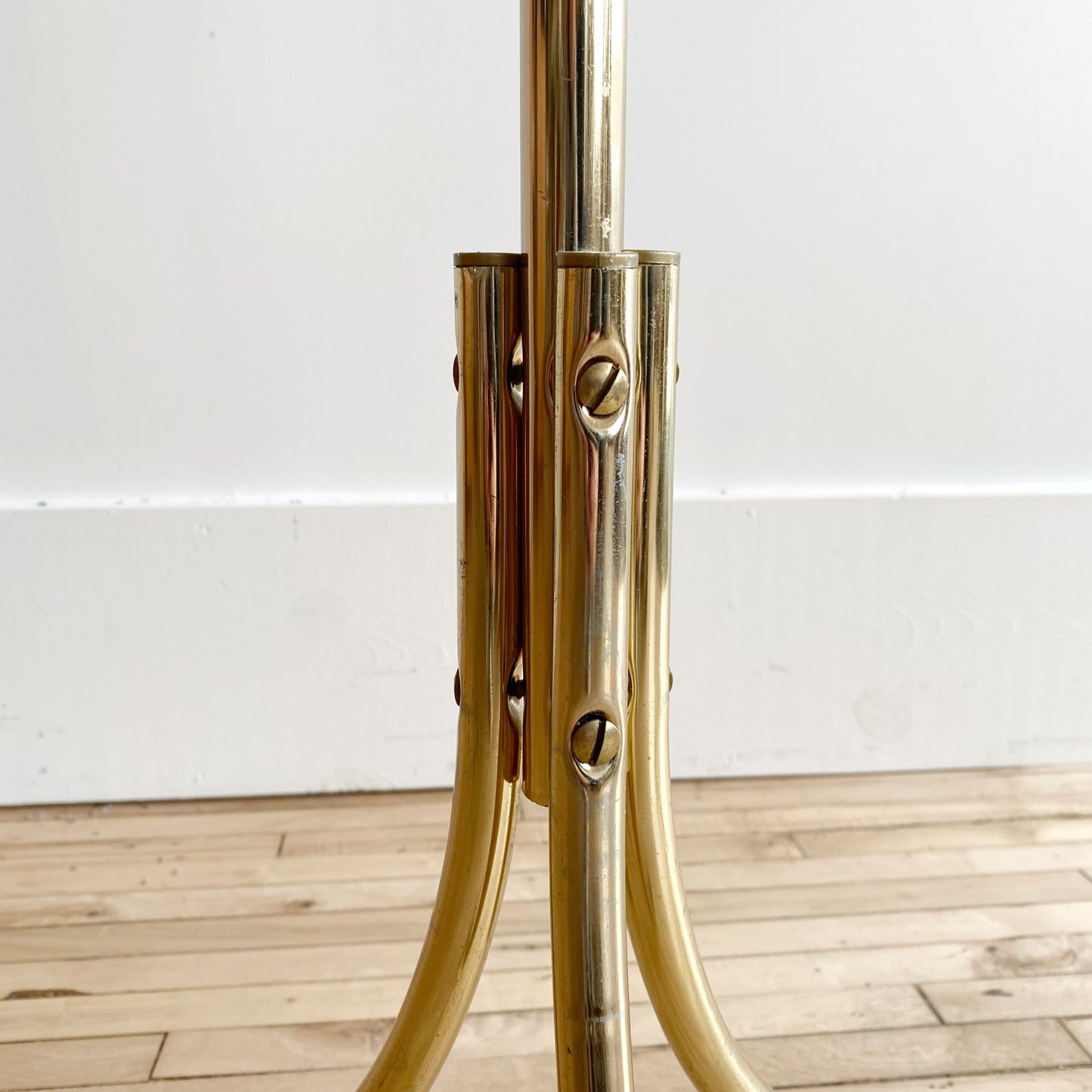 Vintage Brass Coat Rack