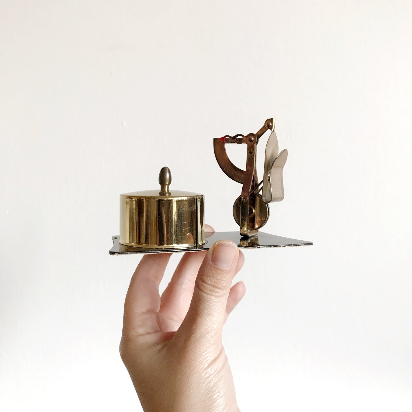 Vintage Stamp Dispenser with Scale