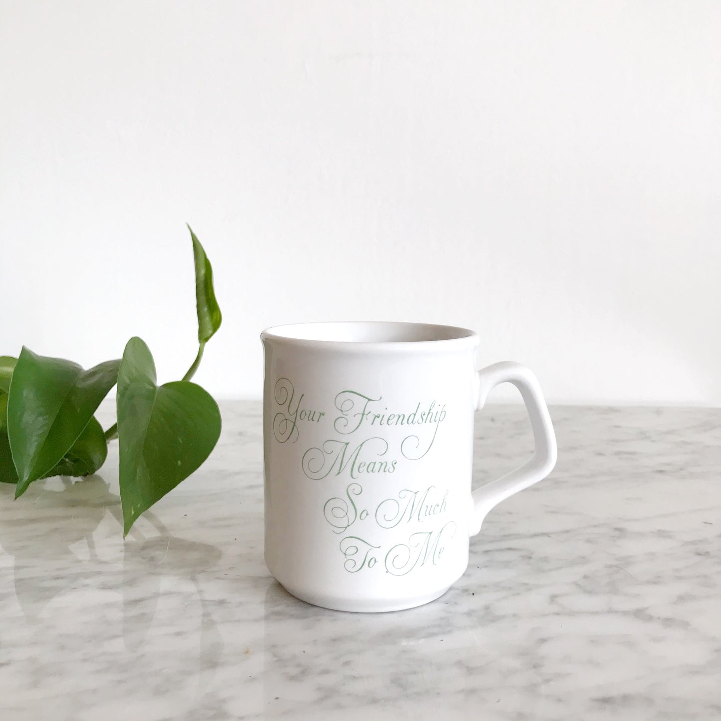 Vintage “Friendship” Coffee Mug, England