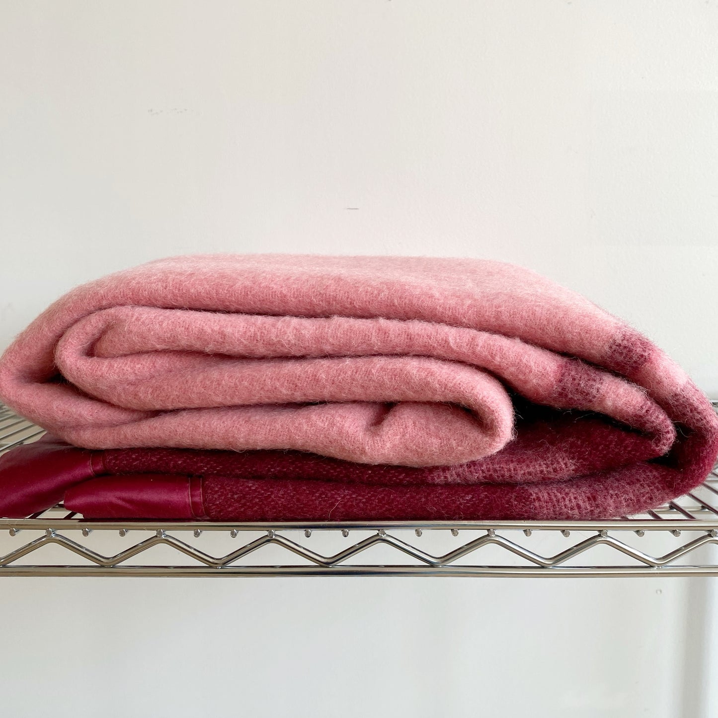 Vintage Wool Blanket by Faribo- 70x84